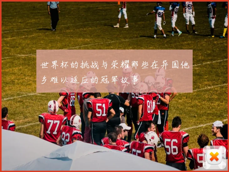 世界杯的挑战与荣耀那些在异国他乡难以适应的冠军故事