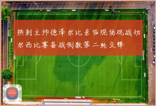 热刺主帅德泽尔比亲临现场观战切尔西比赛备战倒数第二轮交锋